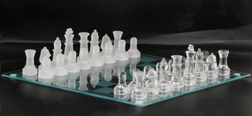 Glass Chess Set
