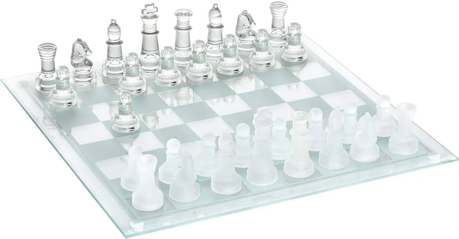 Glass Chess Set
