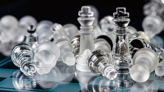 Glass Chess Set